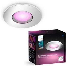 Philips - LED RGBW Stmievateľné kúpeľňové svietidlo Hue XAMENTO 1xGU10/4,2W IP44
