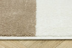 Koberec CLARA 02923A krémový / hnedý