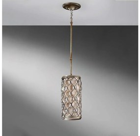 Feiss FE-LUCIA-P-D - Luster na tyči LUCIA 1xE27/60W/230V