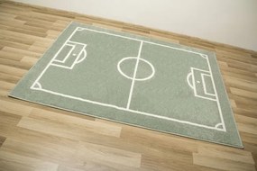 Koberec Lima 6333B zelený / krémový, ihrisko