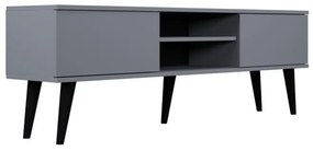 TV stolík TORONTO 160 cm sivý/čierny