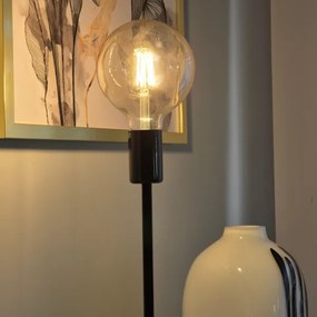 Stolná lampa ASTRID 1xE27/60W/230V lesklá čierna