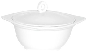 MAKRO - Miska s pokrievkou  porcelán 13cm