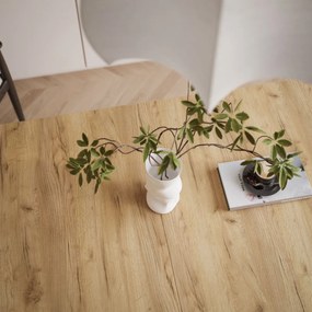 ROZKLÁDACÍ JEDÁLENSKÝ STÔL DANILO ČIERNY + DUB CRAFT ZLATÝ 140 / 195 cm + 4 STOLIČKY