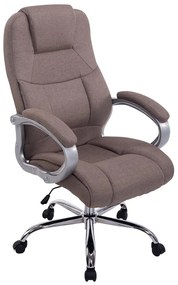 Design-Shop Kancelárska XXL stolička Apol látka - Sivo-hnedá (Taupe)