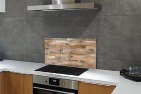 Sklenený obklad do kuchyne Dosky drevené dosky 125x50 cm