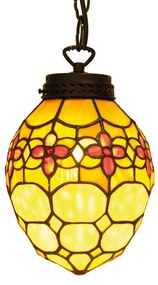Carla – závesná lampa v štýle Tiffany