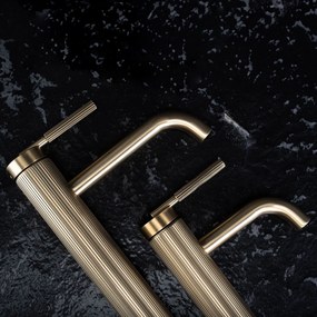 Rea Argon, umývadlová batéria h-165, zlatá matná, REA-B7801