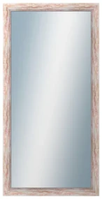 DANTIK - Zrkadlo v rámu, rozmer s rámom 50x100 cm z lišty PAINT červená veľká (2962)