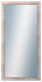 DANTIK - Zrkadlo v rámu, rozmer s rámom 50x100 cm z lišty PAINT červená veľká (2962)