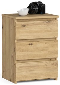 Nočný stolík Contragolpe (dub craft). Akcia -15%. Vlastná spoľahlivá doprava až k Vám domov. 1117457