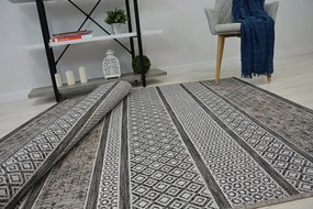 Koberec SIZAL LOFT 21118 BOHO slonia kosť / strieborný / sivý