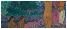 Obraz - Paul Gauguin, The Invocation, reprodukcia (120x50 cm)