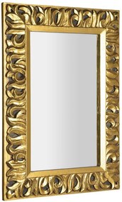 Sapho, ZEEGRAS zrkadlo v ráme, 70x100cm, zlatá, IN448