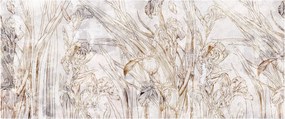 Obraz - Kosatce (120x50 cm)