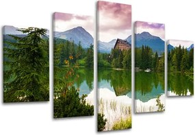 Obraz na stenu 5 dielny SLOVENSKO SK028E50