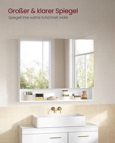 Zrkadlová skrinka BBK130W01