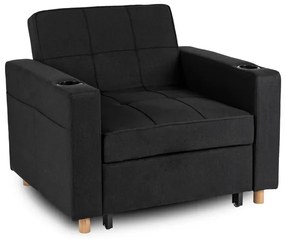 Kreslo JEREMY čierne