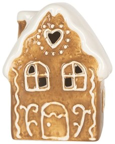 Perníková LED chalúpka Gingerbread Cott - 8*6*11 cm