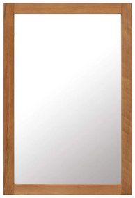 Zrkadlo 60x90 cm, dubový masív