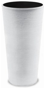 Kvetináč Melrose Glamour 30x57h Biely Cr10