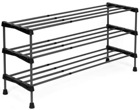 Botník ARISA 3 úrovne, čierny