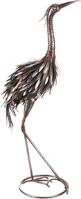 Volavka 70 cm - kovová záhradná dekorácia