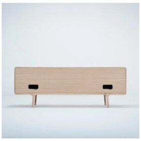 TV komoda z masívneho dubového dreva Gazzda Fawn