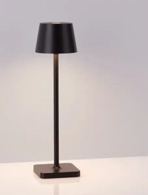 Vonkajšia stolová lampa Deck čierna