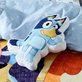 Tvarovaný 3D vankúšik Bluey - 21 x 36 cm