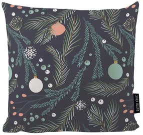 Vankúš s vianočným motívom Butter Kings Christmas, 45 x 45 cm