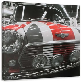 Obraz na plátně Auto Mini Cooper - 50x50 cm