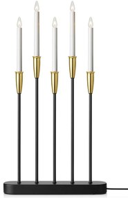 Čierna vianočná svetelná dekorácia Nice – Markslöjd