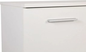 Skrinka na topánky Adre White