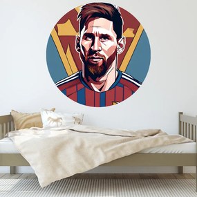 PIPPER. MESSI - textilná nálepka na stenu Veľkosť: 100 cm