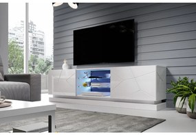 Cama Biely stolík pod TV Qiu 200