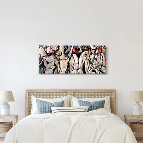 Obraz - Jazzová noc (120x50 cm)