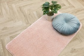 Kúpeľňový koberček Malmo ružový