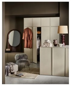 Krémová modulárna skriňa z borovicového dreva 50x200 cm Daily – vtwonen