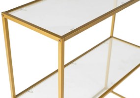 Dekoratívny stolík Berra Gold