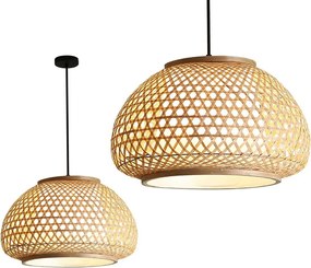 Toolight Toolight, stropné svietidlo 1xE27 APP1577-5C, hnedá-čierna, OSW-03801