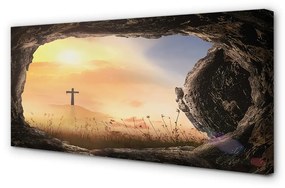 Obraz na plátne kríž 120x60 cm