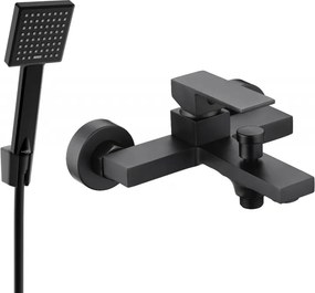 Mexen Uno R45 batéria vaňová so sprchovou súpravou, čierna - 7143R45-70