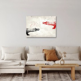 Obraz - Krokodíly (70x50 cm)