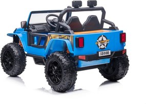 LEAN CARS Elektrické autíčko XB-1118 LED diaľkové ovládanie modré