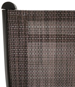 AKCIA Hnedá stohovateľná stolička ALDERA II. akosť