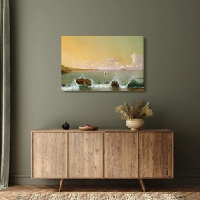 Obraz - Martin Johnson Heade, Rio de Janeiro Bay, reprodukcia (90x60 cm)