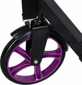 KIK Kolobežka Trike Fix, skladacia, čierno-fialová
