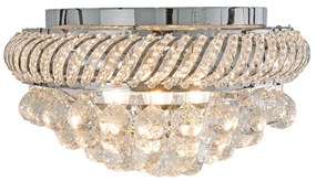 Prisadené krištáľ strop svietidlo Ø40