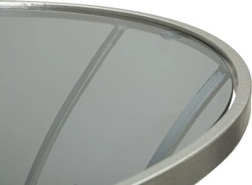 Odkladací stolík Trixy 56 cm strieborný